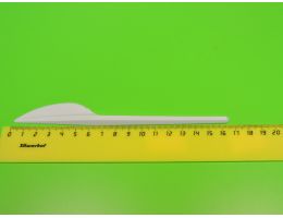 Нож одноразовый белый ПС 165 мм РУ 100 шт/уп, 4000 шт/кор.